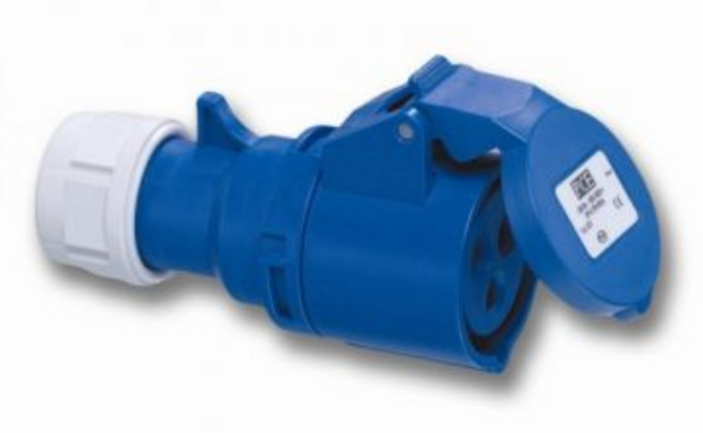 INDUSTRIJSKA UTICNICA/KUPLUNG NA KABL 16A 3P IP44 213-6