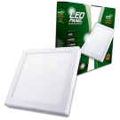 LED PLAFONJERA PANEL 18W 6500K LUMAX ECO BELA KOCKA NADGRADNI 220X220  1350LM