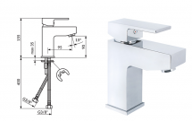 SLAVINA ZA UMIVAONIK QUADRO ROSAN JQ30101