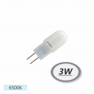 SIJALICA LED G4 3W 12V DIMABILNA 6000K BELA G4PC-12D