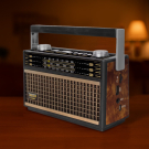 RETRO RADIO PRIJEMNIK TRANZISTOR  SIVI 19404-6224GN  PRENOSNI