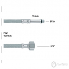 PANCIR CREVO 40CM 3/8X M10 MZ 01-802