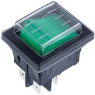 PREKIDAC  CETVRTASTI  22 X 30 ZELENI SA SIGNALIZACIJOM I ZASTITOM 20A SX82 SA PREKIDACEM