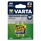 BATERIJE VARTA PUNJIVE 2100 MAH  AA/PAR