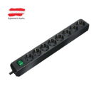PRODUZNI KABL L=3M  8 MESTA  CRNI BRENNENES  1159300018B