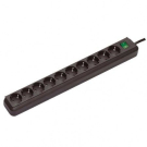 PRODUZNI KABL L=3M  8 MESTA  CRNI BRENNENES  1159300010