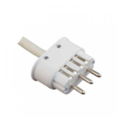 PRIKLJUCNI KABL 5X2,5MM PP/J 3M TROFAZNI SA ULIVENIM UTIKACEM BELI  MT