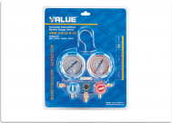 MANOMETRI SET VALUE R32 R134 R407 R410 VMG-2-R32-B-03 FI 68MM - E04064